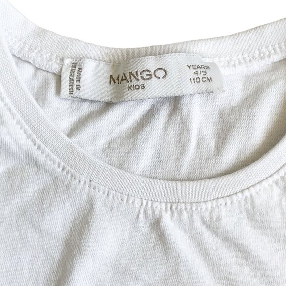 Lemon Swing Top By Mango White 4/5 - Picture 3 of 3